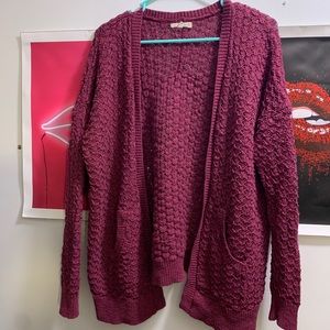 Xl knit cardigan